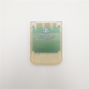 Playstation 2 Tilbehør - Clear Memory Card 8MB (B Grade) (Genbrug)